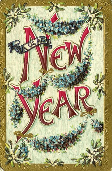 vintage happy new year 2024 images